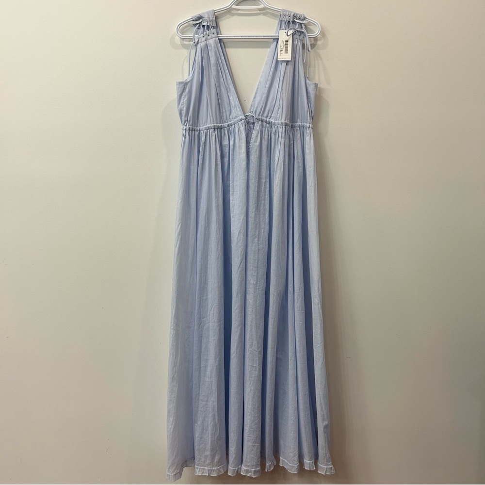 THREE GRACES LONDON, Octavia, Sheer, Blue Maxi Dress, Size 6, Cover Up/Pajama